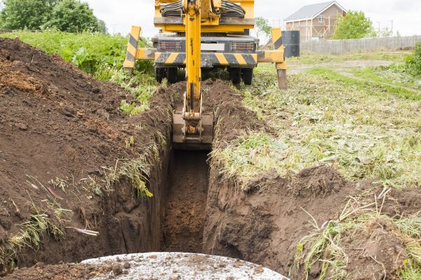 Drainage Trench Installation in Cape Girardeau