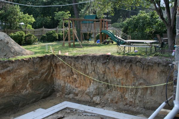 Footer Digging in Cape Girardeau