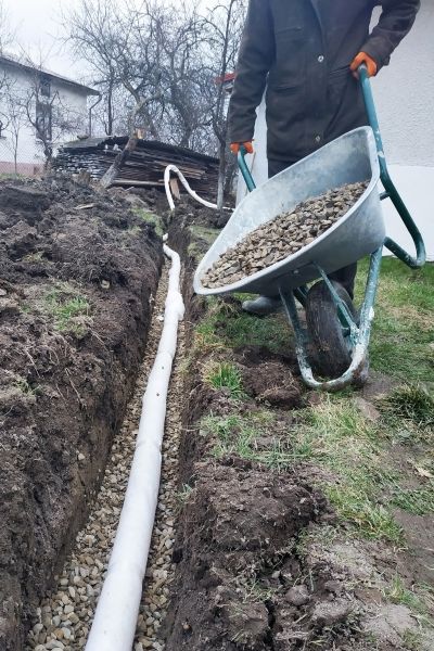 Drain Trenching in Cape Girardeau