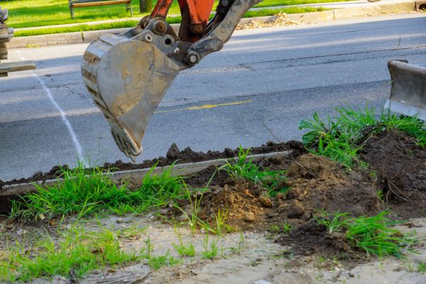 Sewer Line Trenching in Cape Girardeau